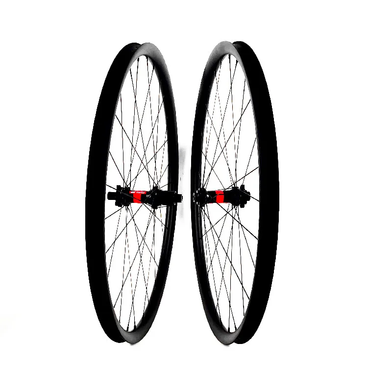 

27.5ER mtb carbon disc wheel DT240S straight pull boost 110x15 148x12 12 speed 30x25mm tubeless wheelset carbon ruedas carbono