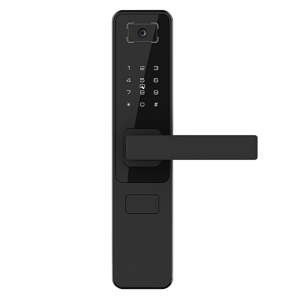 

Hotel / Home Touchpad Digital Password Smart Door Lock Electronic QR Reader Barcode Scanner Door Lock