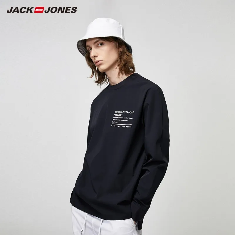 JackJones Arrival Oversized T-shirt Homme Printed Long-sleeved T- shirt Menswear| - AliExpress