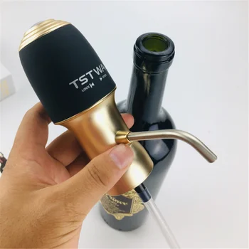 

Smart Wine Decanter Electric Wine Dispenser Portable Quick Red Wine Aerator Kitchen Office Bar Automatic Whisky Wine Decanter
