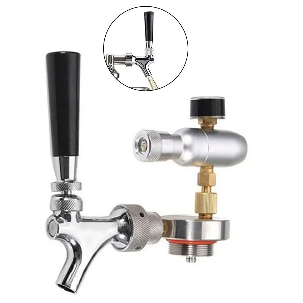 

Manual Brewing Craft Kitchen Home Growler Bar Accessories Beer Dispenser Stainless Steel Party Pressurized Tool Faucet Mini Keg