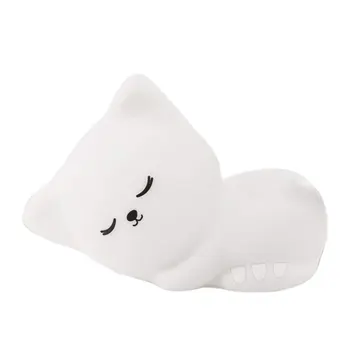 

Portable Rechargeable Children's Lamp Durable Silicone Material Bedroom Cute Night Light Children's Gift