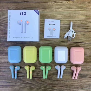 

Macaron inpods 12 i12 TWS Wireless Earphones Mini Earbuds Bluetooth 5.0 Stereo Sport Headphone for iPhone Android Phone Headset