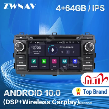 

Wireless Carplay For Toyota Auris 2013 2014 2015 Android 10.0 Multimedia Player GPS Navigation Audio Auto Stereo Radio Recorder