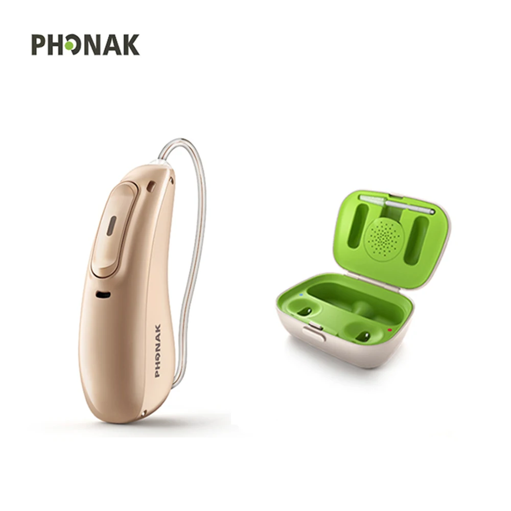 Phonak RIC hearing aids digital 8 channels Programmable bluetooth
