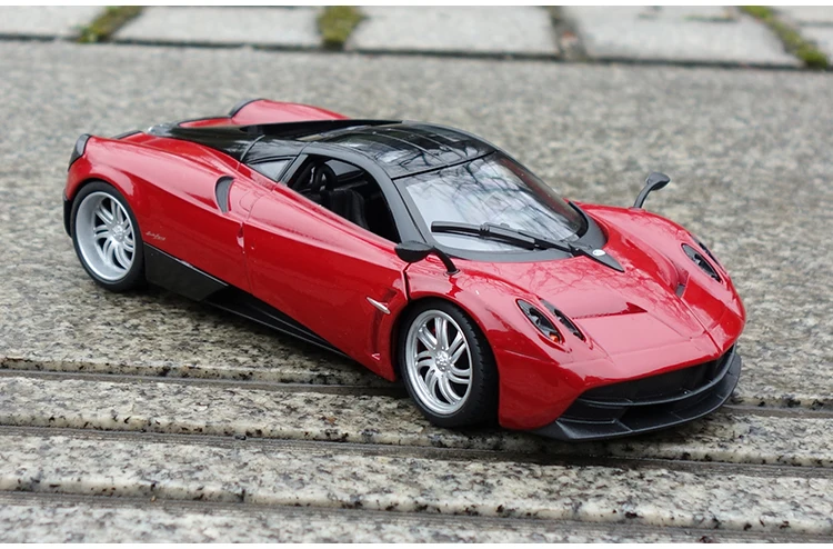 Welly 1/24 1:24 Pagani Huayra спортивный гоночный автомобиль Транспортное средство литья под