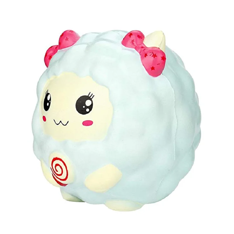 MSKWEE для снятия стресса медленный рост Kawaii Ароматические Jumbo овец Squeeze игрушки для детей