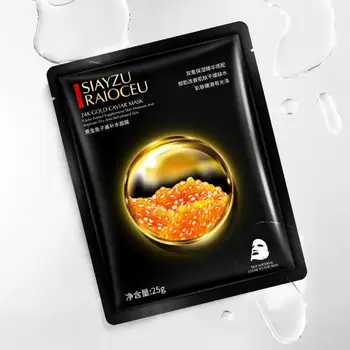 

Gold Caviar Mask Moisturizing Deep Hydrating Collagen Face Mask Improve Skin High Quality Face Care Mask