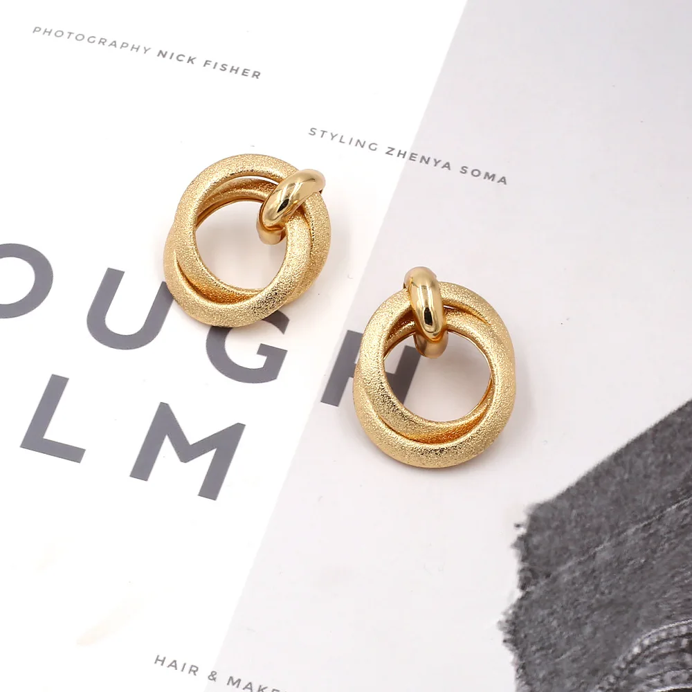 2020-New-Statement-Earrings-Charms-Geometric-Stud-Earrings-For-Women-Punk-Jewelry-Circle-Alloy-Vintage-Brincos (1)