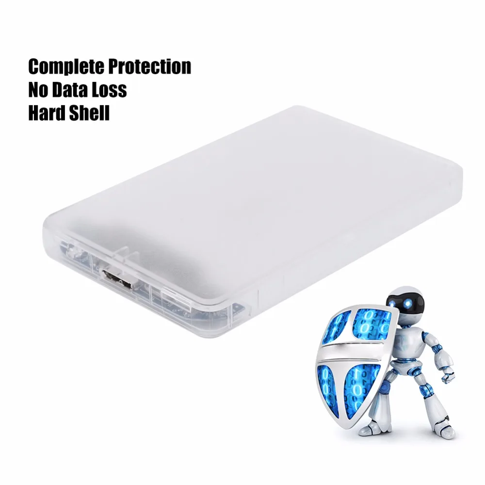 Корпус для жесткого диска Wifi 2,5 дюймов SATA3 to USB3.0 внешний корпус для жесткого диска 6 Гбит/с быстрая передача данных чехол для жесткого диска 3 ТБ
