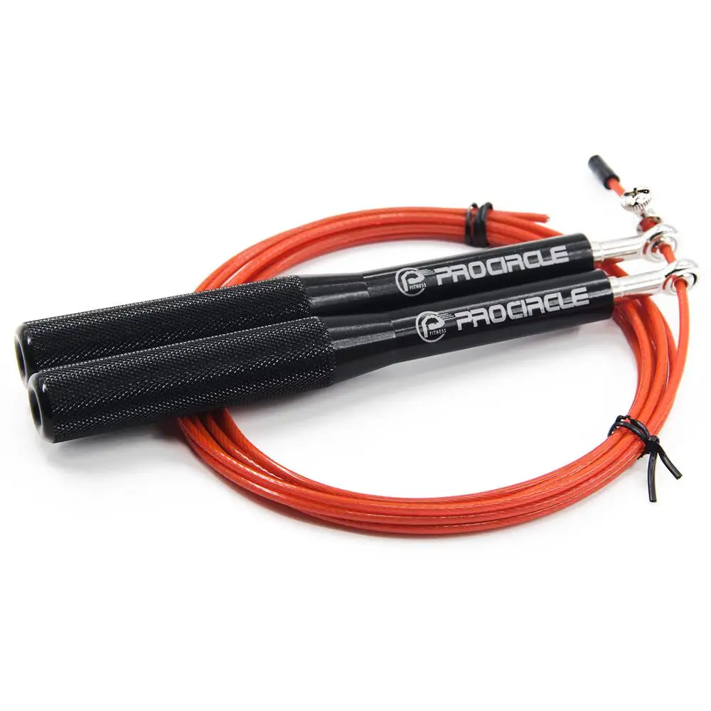 PROCIRCLE Speed Jump Rope Adjustable Skipping Ropes Thick Aluminum Anti