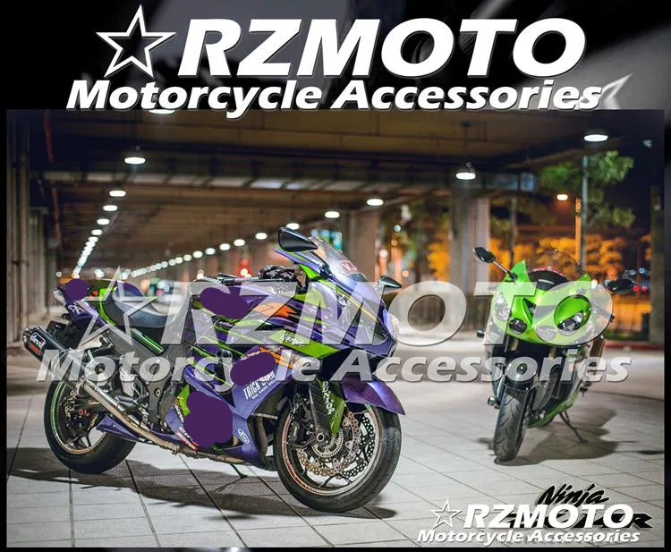 ABS мотоцикл обтекатель комплект для KAWASAKI ZX-14R 2012- год кузов литьевая форма Магазин № 2204
