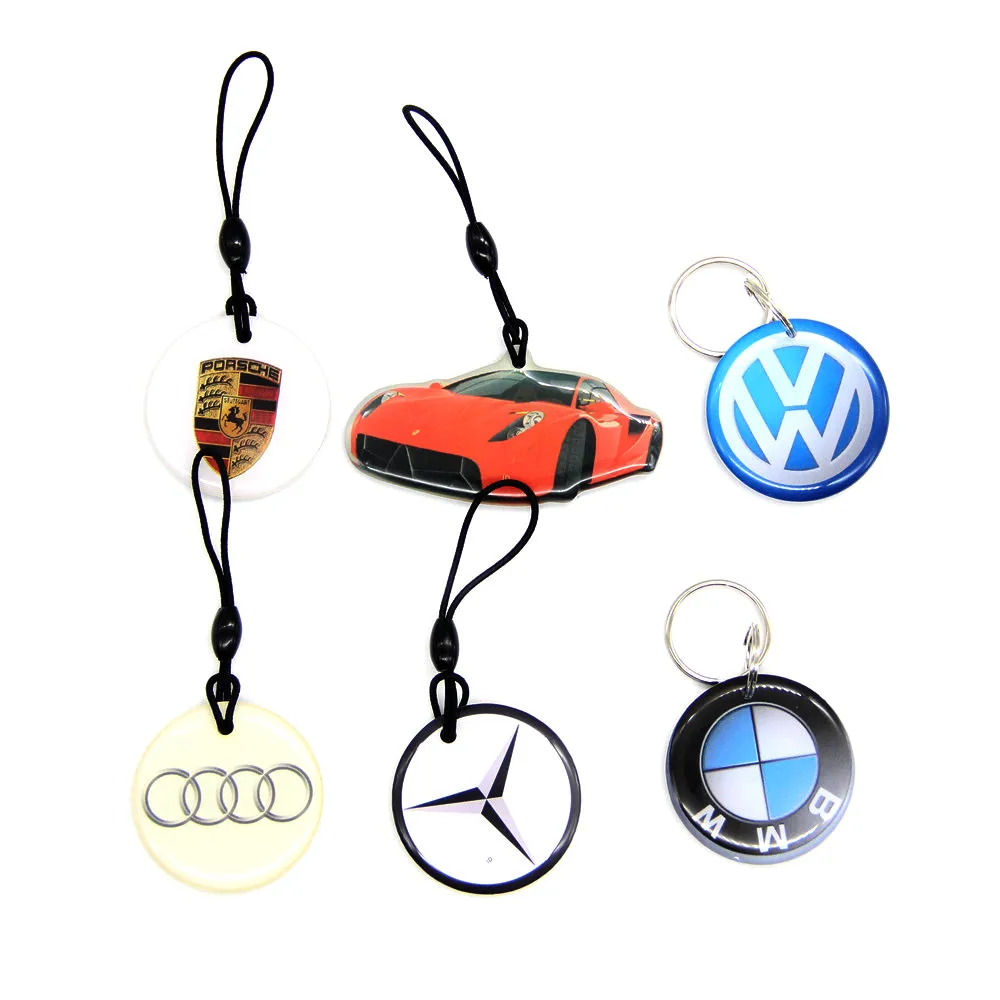 

1pcs 125Khz T5577 T5567 T5557 Rewritable RFID Card KeyFobs Keychain Copy Clone Blank Card In Access Control Card
