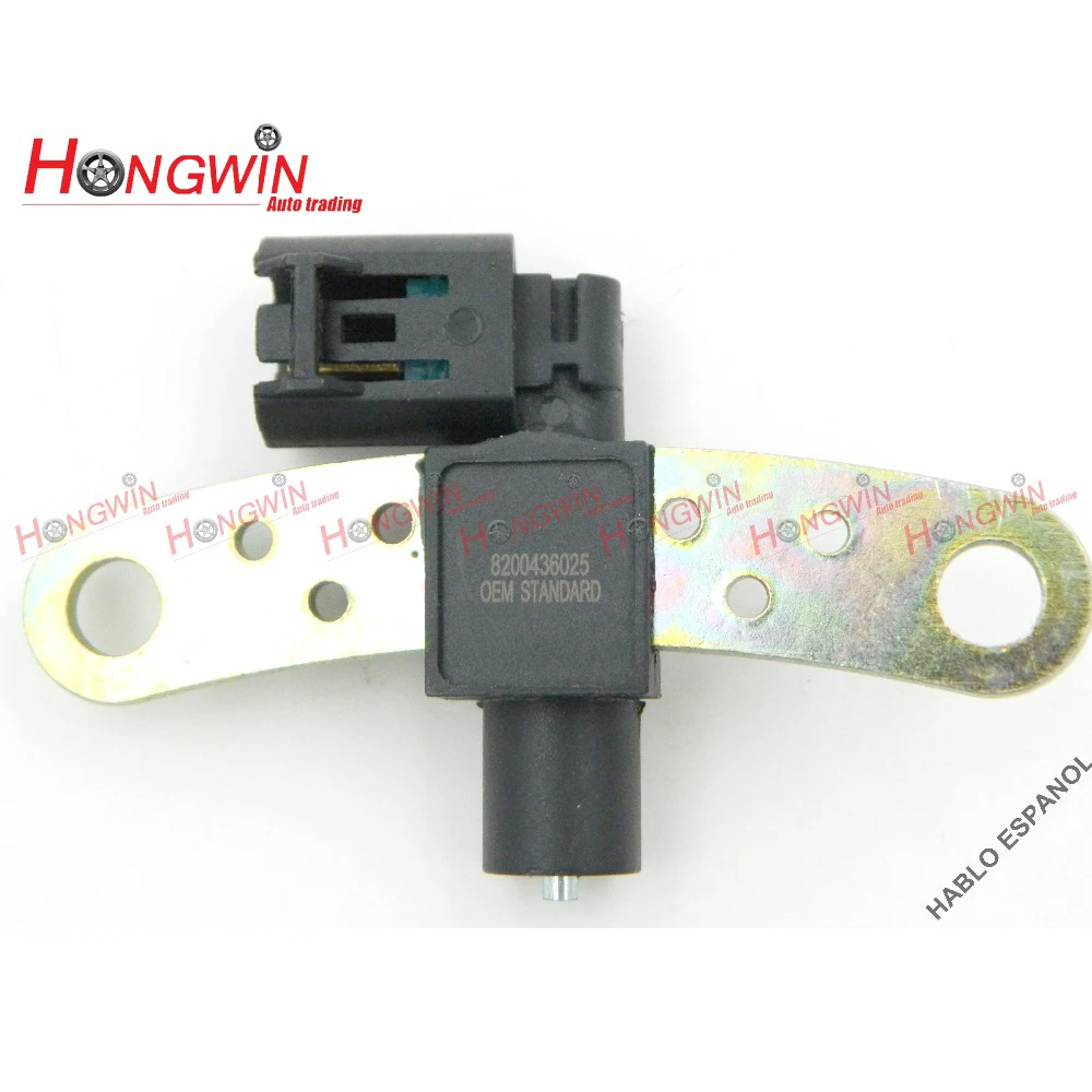 Genuine No.:8200436025 Crankshaft Position Sensor Fits Renault Clio Megane Modus Twingo Kangoo Thalia Dacia Logan 7700101969 crankshaft position sensor