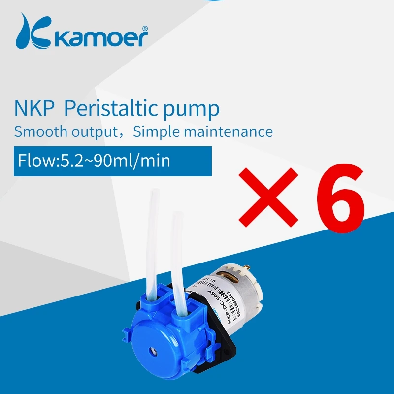 Kamoer New KP Pump 6V/12V/24V DC Pump 6 pack Best Price For Lab Analysis and Aquarium Using Tube|Pumps| - AliExpress