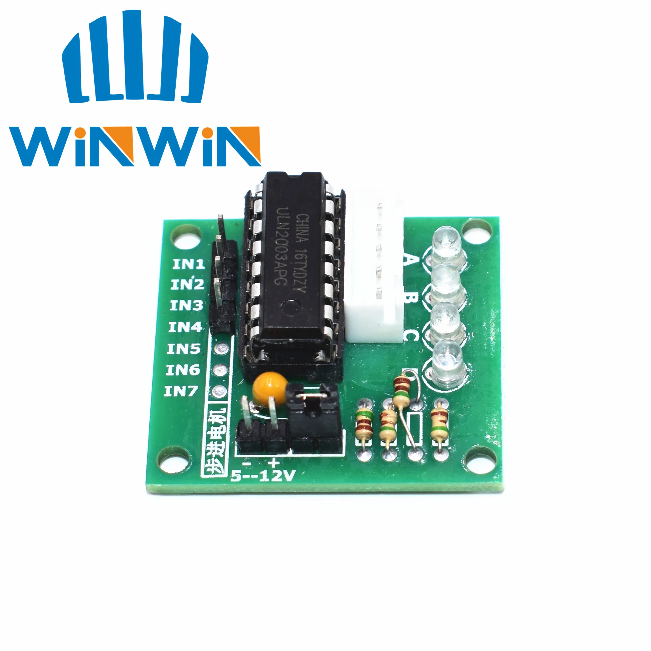

A23 High-power ULN2003 Stepper Motor Driver Board Test Module AVR SMD