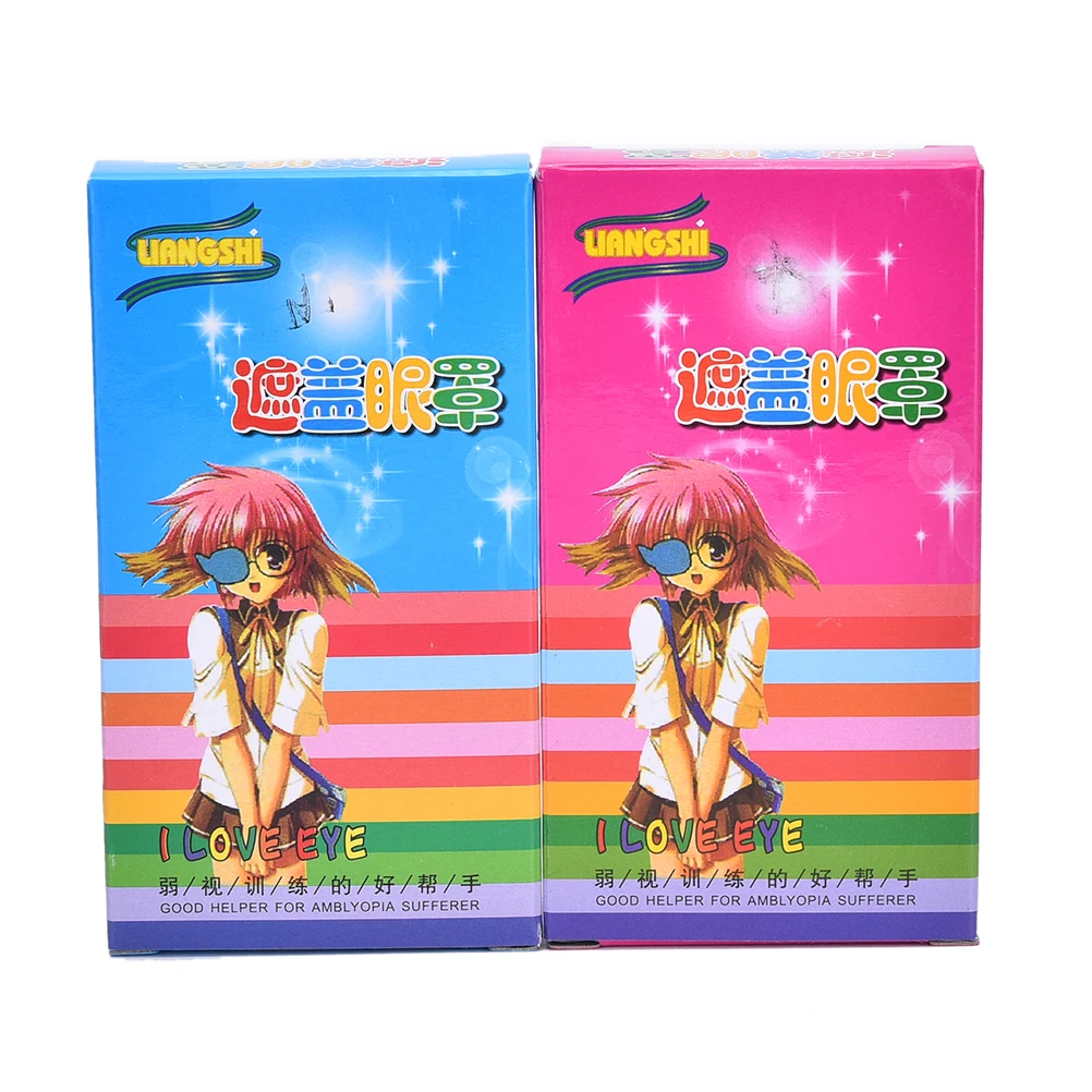 6Pcs/lot Child Occlusion Medical Lazy Eye Patch for Amblyopia Kids Children S M Size Drop Shipping