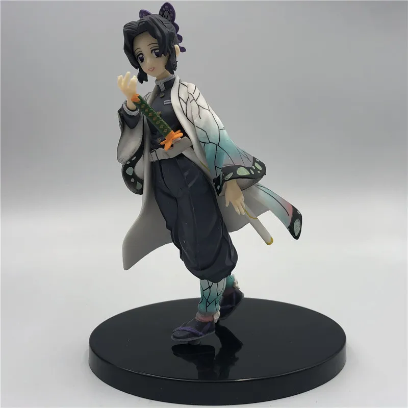 

Demon Slayer: Kimetsu no Yaiba Kochou Shinobu Thunderclap Action Figures Toy Anime Tanjirou Nezuko Figurine Model Toy