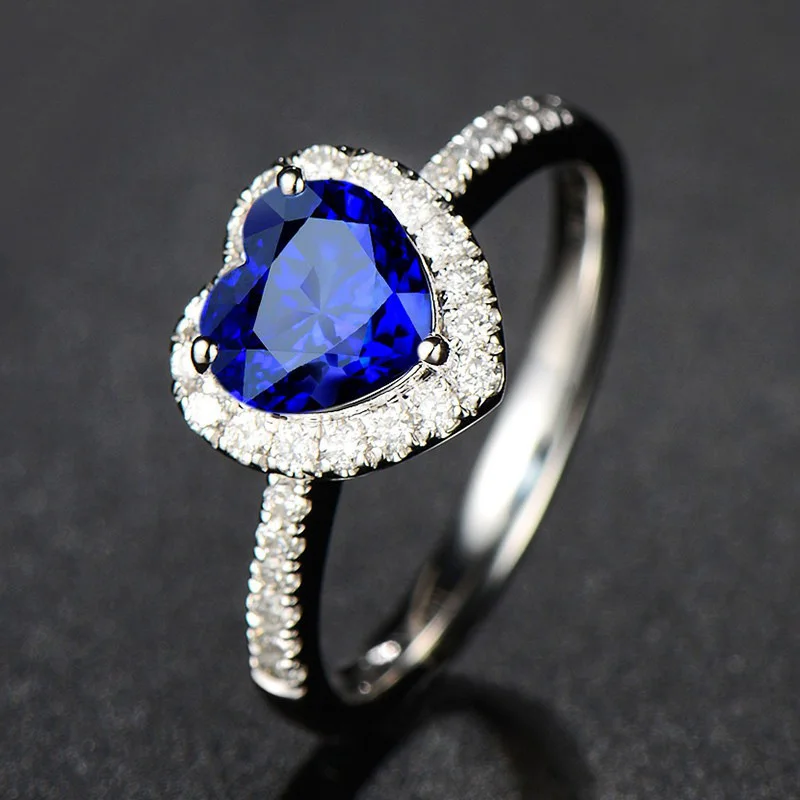 AAA quality black rutilated flower ringbohemian ringstacklable engagement ring  unique design ring blue sapphire ring