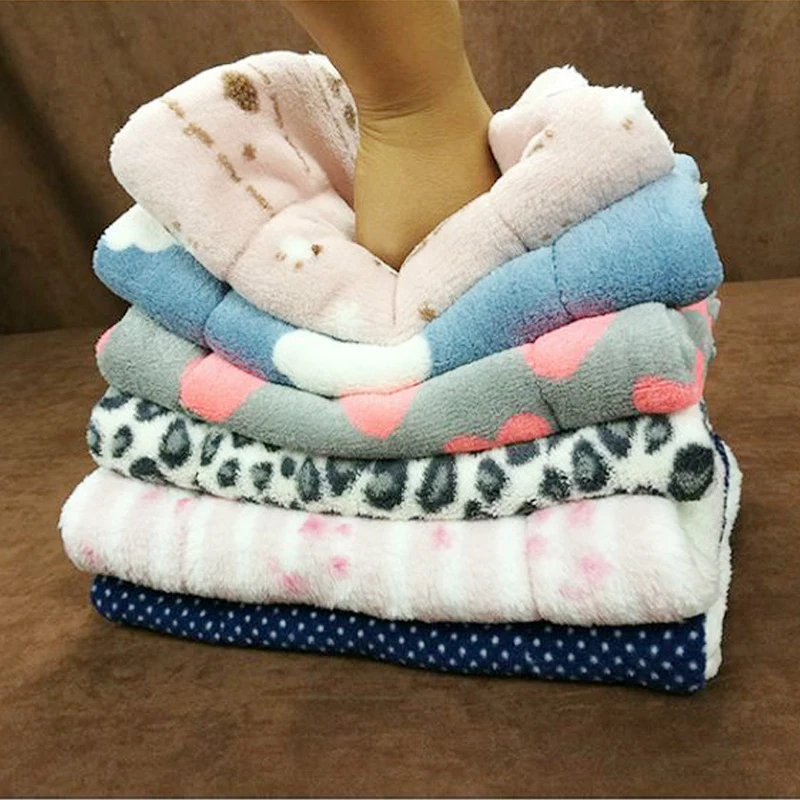 Кровать для домашних животных для кошек мягкое гнездо для собак Питомник Мягкая Подушка Питомник щенок моющийся плюшевый коврик для кошек теплое спальное одеяло товары для кошек