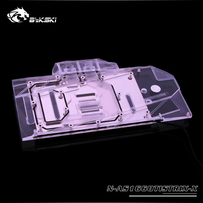 Best Price Bykski N-AS1660TISTRIX-X GPU Water Cooling Block for ASUS ROG STRIX RTX1660TI O6G Best Price Bykski N-AS1660TISTRIX-X GPU Water Cooling Block for ASUS ROG STRIX RTX1660TI O6G