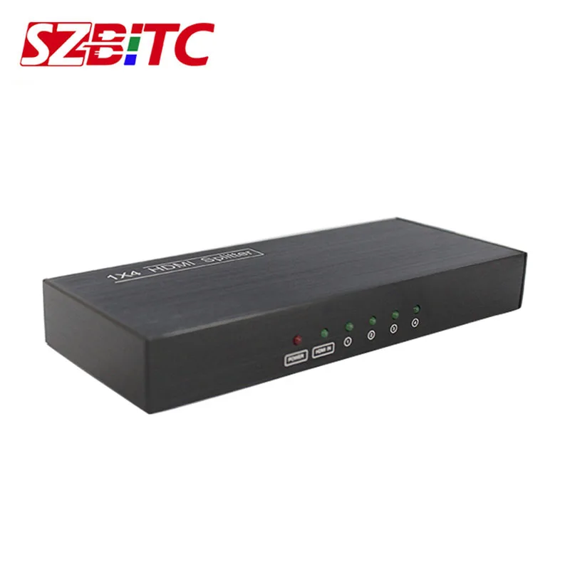 SZBITC 4K HDMI сплиттер 1X4 1x8 1X9 1X12 1X16 ретранслятор усилитель 1 4 v 3D видео распределитель