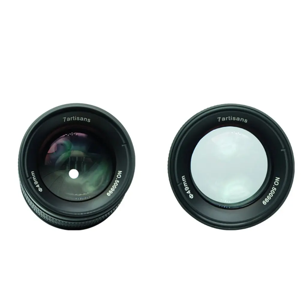 7 artisans 55 мм F1.4 Prime объектив для всех одиночных серий для SONY для Fuji для Canon для M43 для камер Leica аксессуары