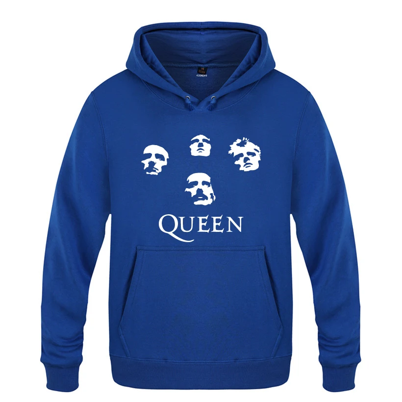 LAY BAT Тяжелый металл рок группа queen толстовки мужские мужские пуловеры флисовые толстовки с капюшоном - Цвет: LAY BAT