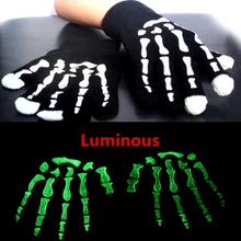 1 пара сенсорных перчаток для планшета светящийся череп сенсорный экран Glouves для Apple IPad 12,9 дюймов ЖК-планшет сенсорные пальчиковые глазури