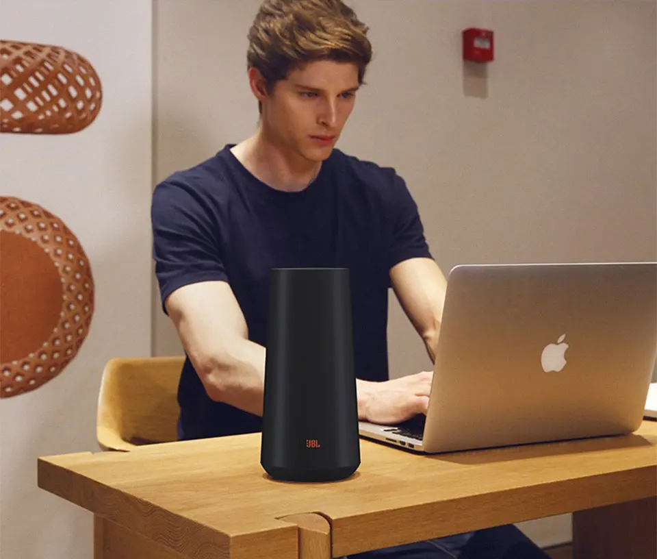 JBL TOWER умный музыкальный замок беспроводной Bluetooth динамик Умный интеллектуальный wifi Голосовое управление AI динамик мини глубокий бас звук