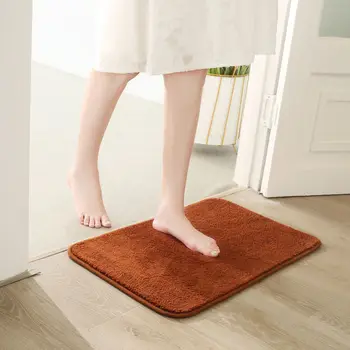 

Modern household bathroom mat high plush thickening kitchen bathroom absorbent non-slip rug bedroom living room non-slip carpet