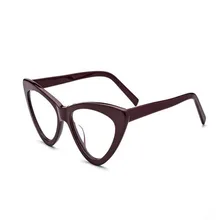 Кошачий глаз, дизайн, женские модные очки, полная оправа, ацетат, асферические линзы, очки, антибликовые, бренд, Пресбиопия, очки для чтения, женские