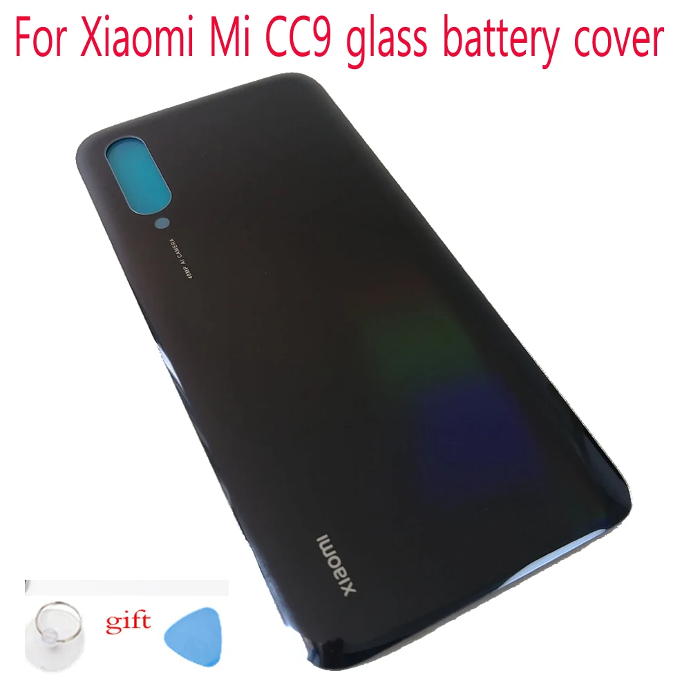 Для xiaomi mi CC9 A3 крышка батареи Стекло задний Чехол для xiaomi cc9 mi CC9 mi CC9 Корпус Запасные части