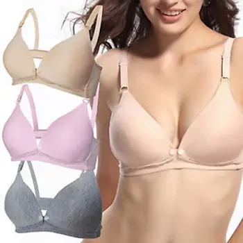 

Women Nursing Bra Front Buckles Maternity Breastfeeding Pregnant Underwear Bras