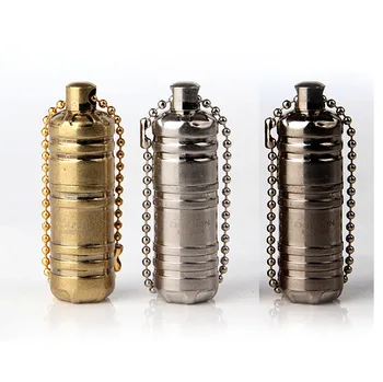 

Mini Key Chain windproof oil Cigarette Lighters Cigarettes Kerosene Flint Petrol Vintage Gasoline Lighter Oil Petrol Refillable