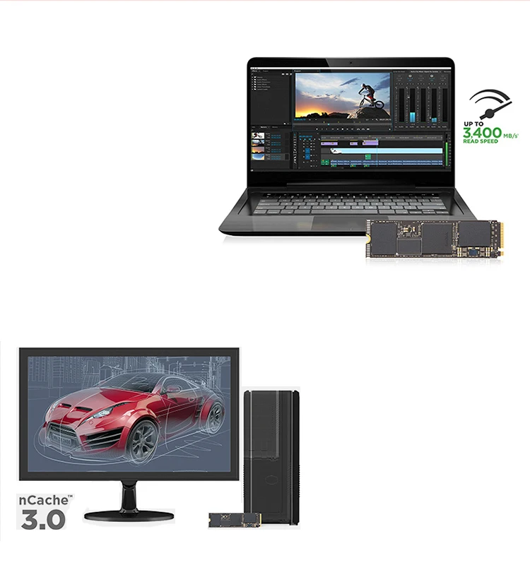 Твердотельный накопитель SanDisk 500 Гб ТБ интерфейс M.2 NVME 3D SSD экстремальная