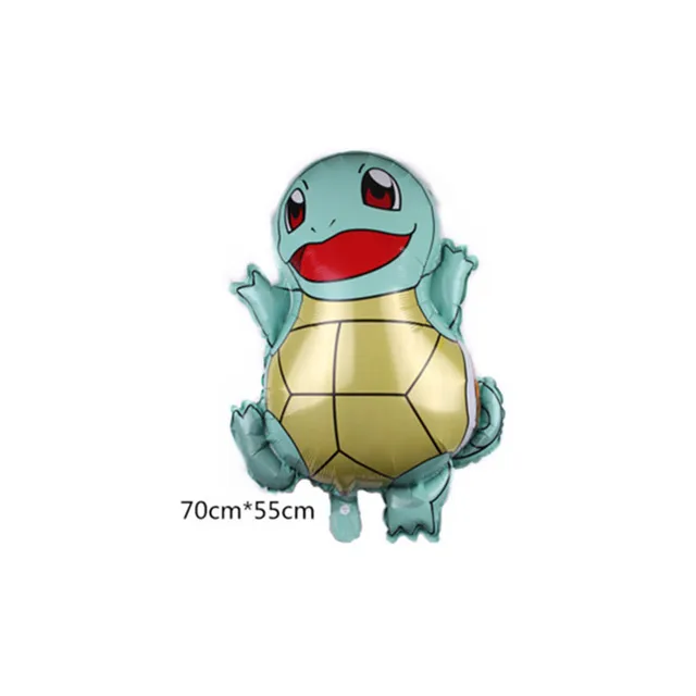 4pcs/Set Pokemon Balloon Charmander Squirtle Bulbasaur Pikachu Decoration Supplies Toys Kids Xmas Birthday Party Gift 5