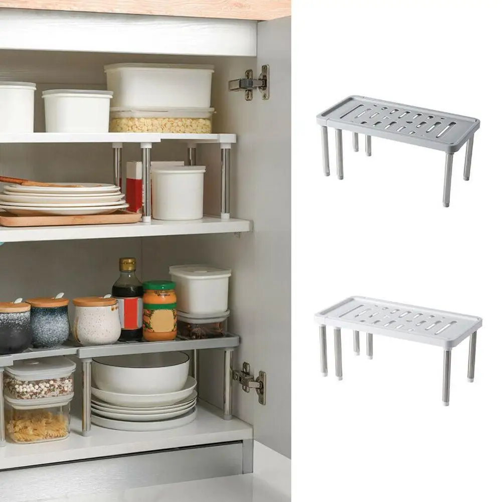 Multifunctional Kitchen Storage Rack Detachable Dishes Bathroom Shelf
