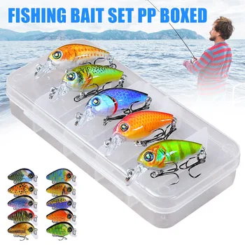 

1 Box Fishing Lure Wobblers Set Swimbait Artificial Bait for Fishing Fish Hooks with Lure XR-Hot