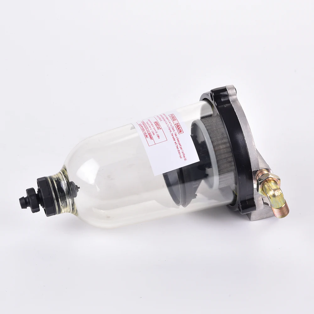 5010140900 For DT 6.33243 Fuel Pump turbocharger Fuel water separator filter diesel engine Bowl Tank Filter with Top Cap