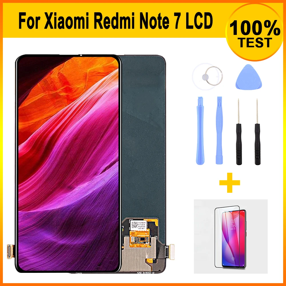 Дисплей сенсорный экран для Xiaomi Redmi Note 7 ЖК-дисплей дигитайзер Repalcement | Мобильные