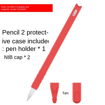 

1pc Colorful Soft Silicone Compatible For Apple Pencil Case Compatible For iPad Tablet Touch Pen Stylus Protective Sleeve Cover