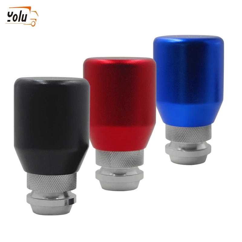 

YOLU Universal Gear Stick Shift Shifter Lever Knob Aluminum Manual Transmission Gear Knob for Ford Honda Audi Renault Citroen