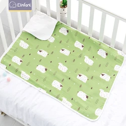 Elinfant esteira de algodão felpuda de bambu, reutilizável, portátil, lavável, à prova de choque