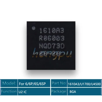 

10pcs/lot 1610A3 U4500 U1700 U2 USB charger charging IC chip for iPhone 6/6 plus/6s/6s plus USB TRISTAR2 ic chip 1610A 36pin