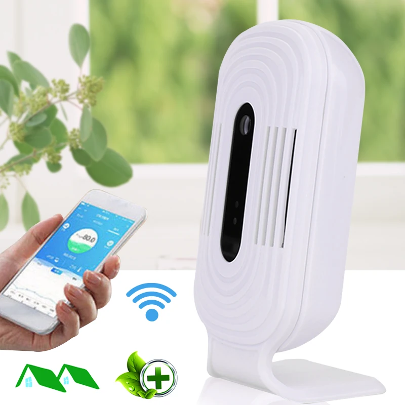 Детектор качества воздуха тестер качества воздуха 5 в WiFi СО2 анализатор обнаружения газа мобильный телефон Интеллектуальный монитор бытовой