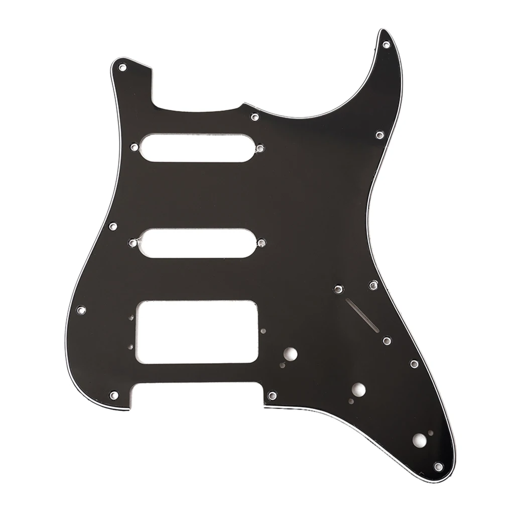 PVC Pickguard SSH Pickup Guard Plate Parts for ST Style Electric Guitar