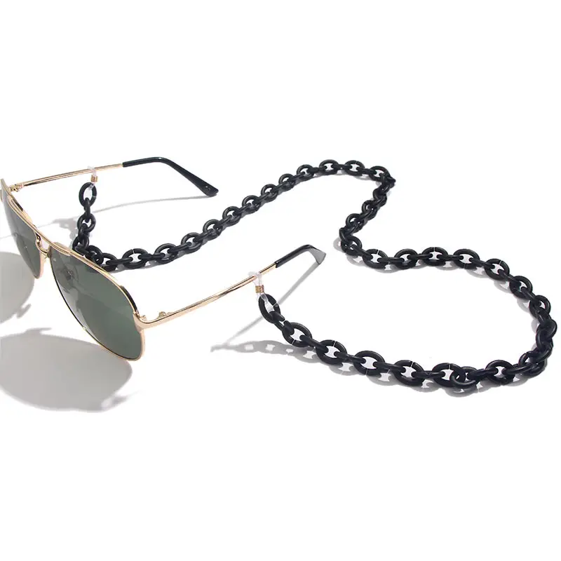Flatfoosie New Acrylic Sunglasses Chain For Womens Fashion Reading