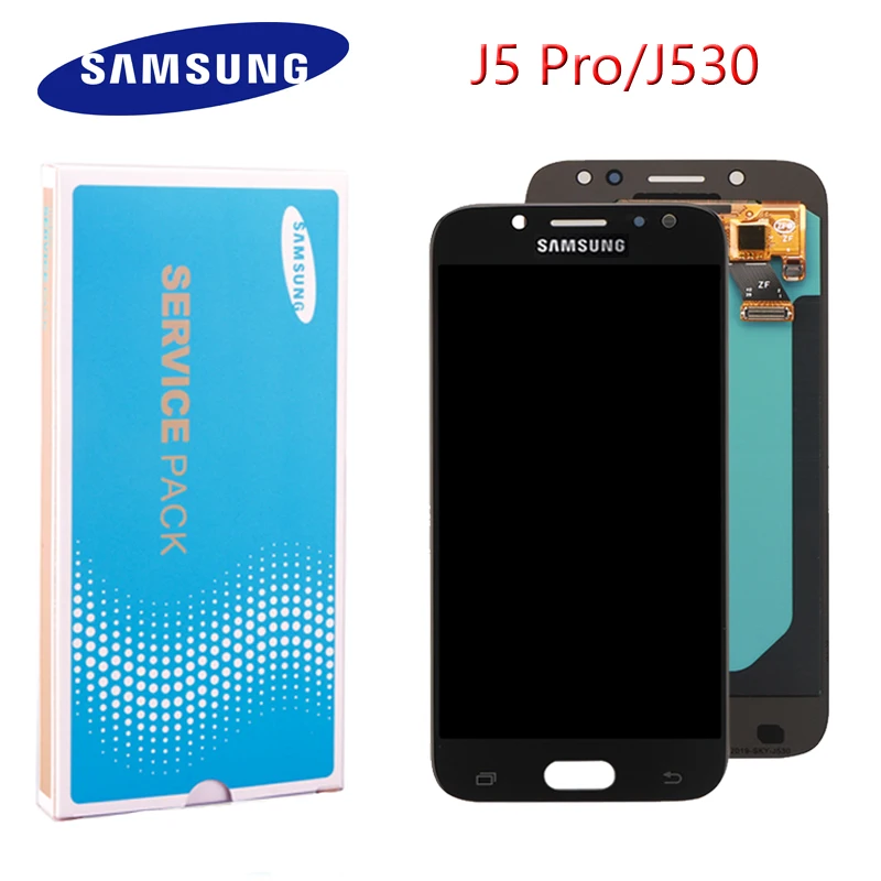 ЖК дисплей AMOLED/OLED/TFT 5 2 дюйма для SAMSUNG Galaxy J5 PRO LCD 2017 J530 J530F дигитайзер сенсорного