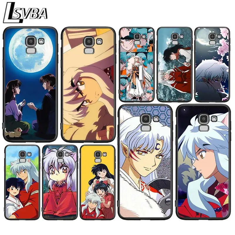 Аниме Inuyasha для Samsung Galaxy J2 J3 J4 Core J5 J6 J7 J8 Prime duo Plus 2018 2017 2016 мягкий черный чехол